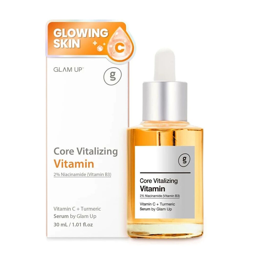 Glam UP-Core Vitalizing-Vitamin C + Turmeric- Serum - Picture 1 of 4